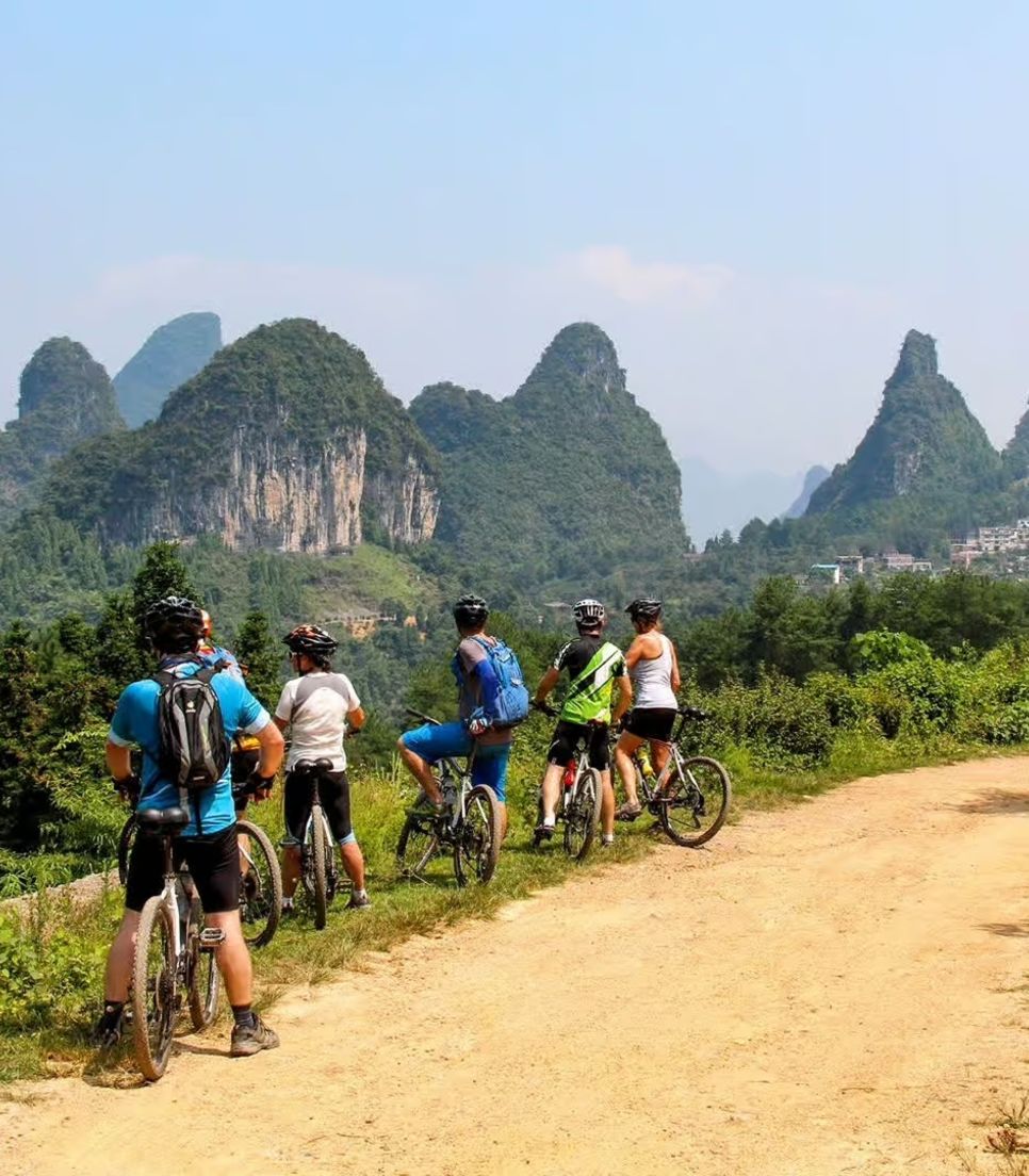 Make new friends, or bring along some old ones, and enjoy cycle touring together