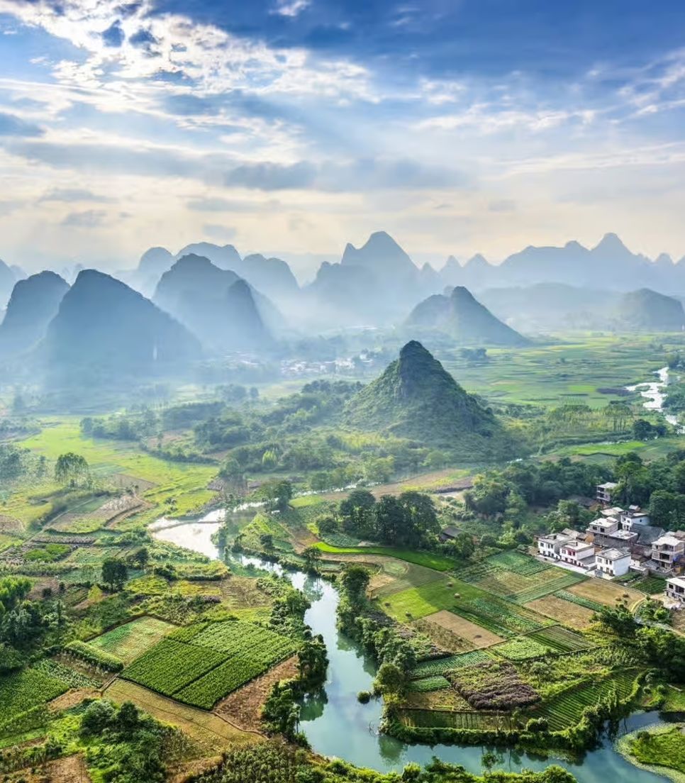 Explore the stunning ancient villages and river towns