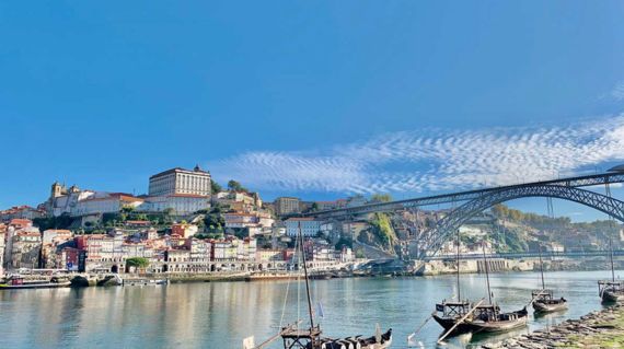 Arrive by boat at the end of the tour into Portugal’s second-largest city 