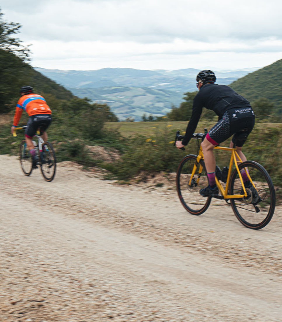 Ride across Italy by bike