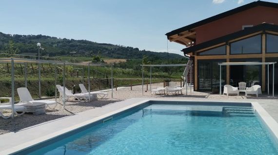 Stay at lovely agriturismo spots along the way