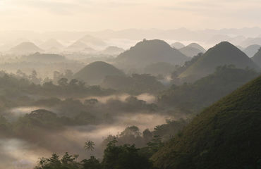 Mountains in the mist