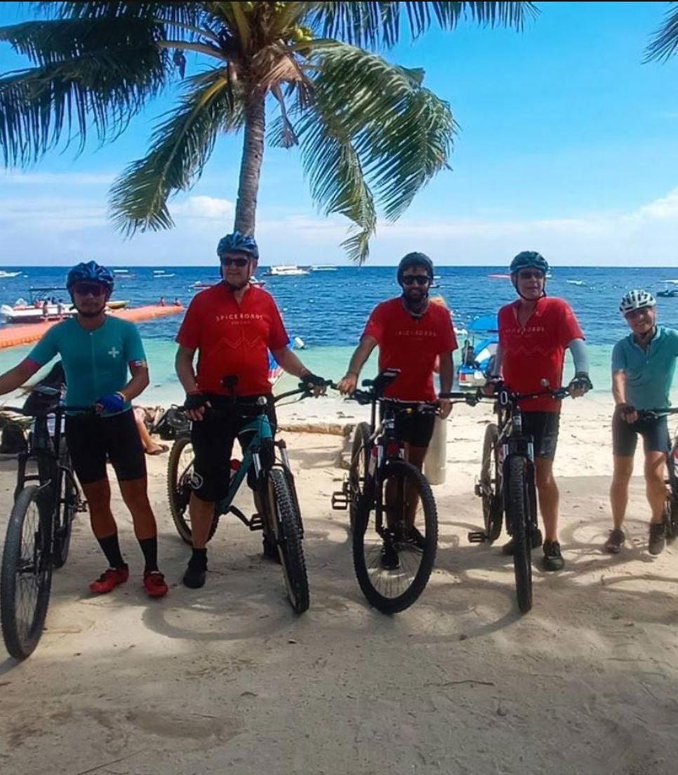 Enjoy a sunny island bike tour in paradise