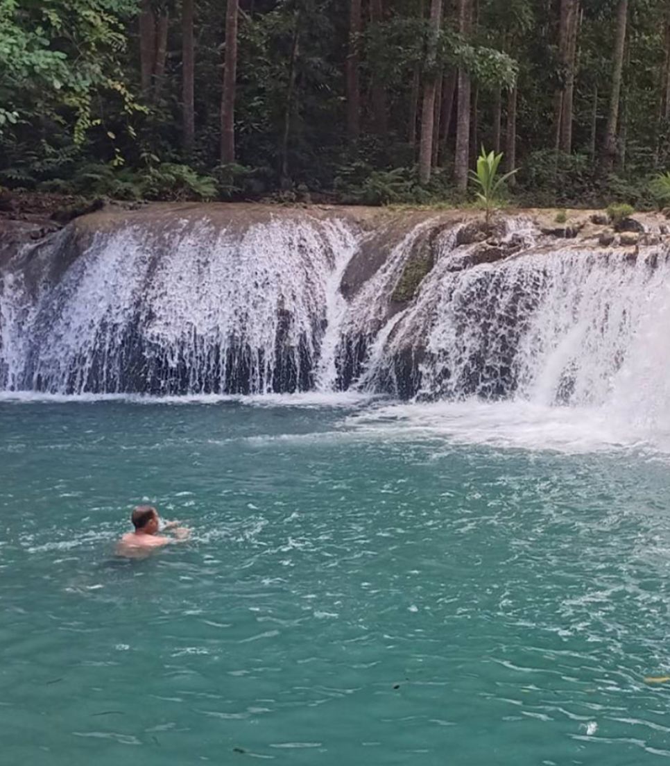 Opportunities abound for swims along the route