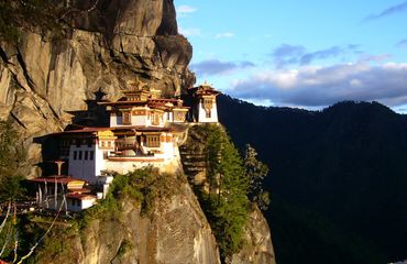 Temple on side of mountain