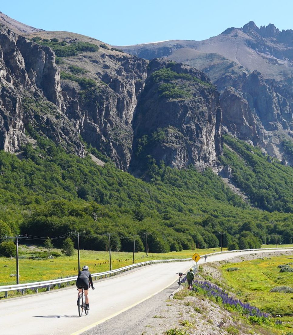 Cerro Castillo National Park beautiful biking