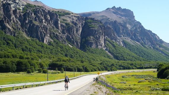 Cerro Castillo National Park beautiful biking