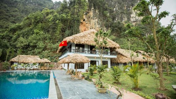 Kick off the tour with a relaxing stay at a resort nestled in the heart of stunning limestone karsts.