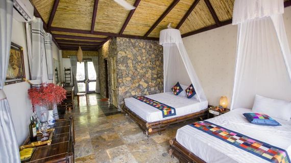 Kick off the tour with a relaxing stay at a resort nestled in the heart of stunning limestone karsts.