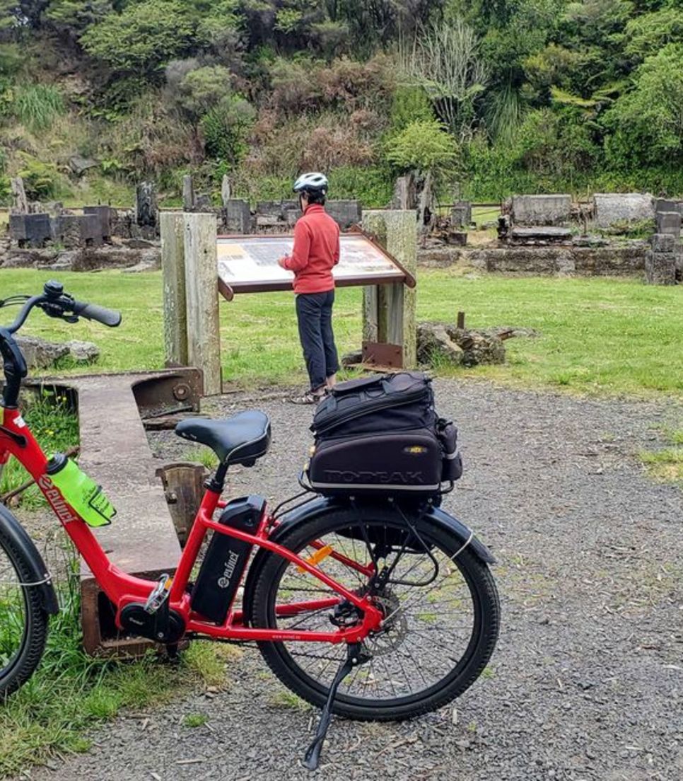 Pedal along scenic trails and discover sites steeped in history