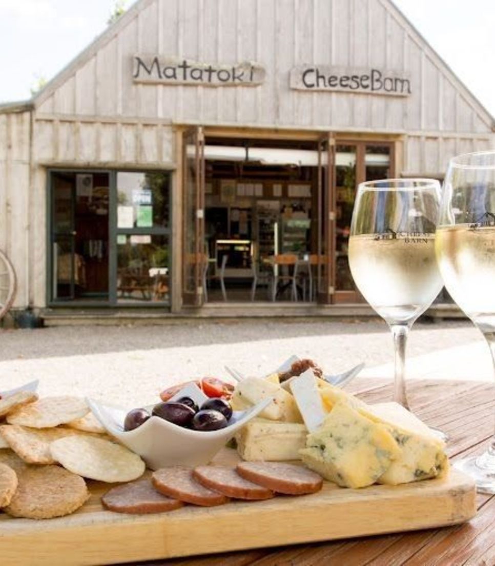 Have morning tea at the Matatoki Cheese Barn