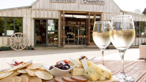 Have morning tea at the Matatoki Cheese Barn 