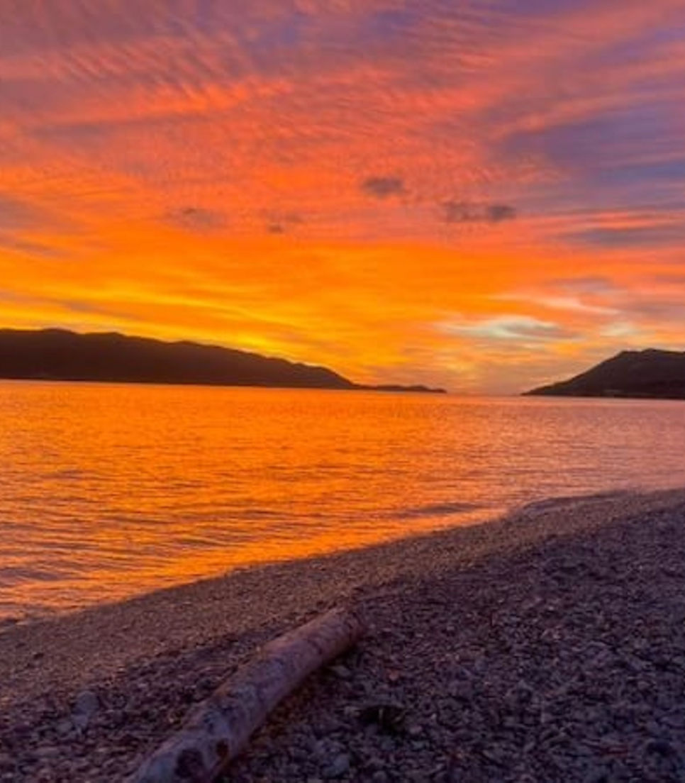 Watch the sun go down after a fulfilling and enjoyable day