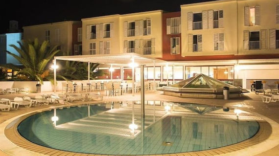 Settle into this elegant hotel for your first two nights