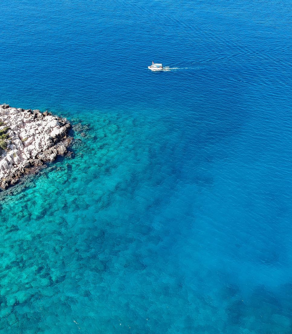 Enjoy the spectacular Mediterranean scenery and the vibrant coastal town of Kas