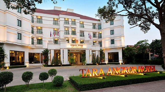 Elegant hotel that's conveniently located near the Angkor complex