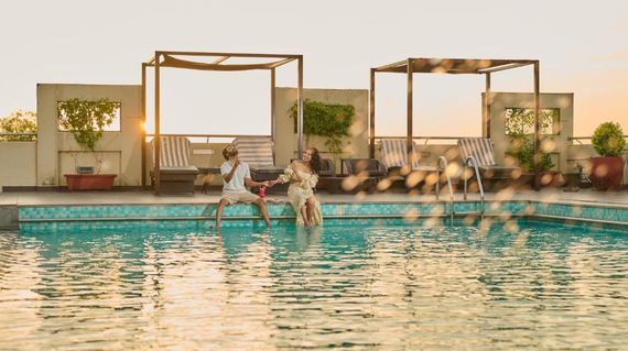 A boutique airport hotel that's conveniently located for the following day's tour start