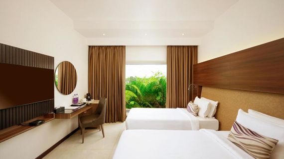 A boutique airport hotel that's conveniently located for the following day's tour start