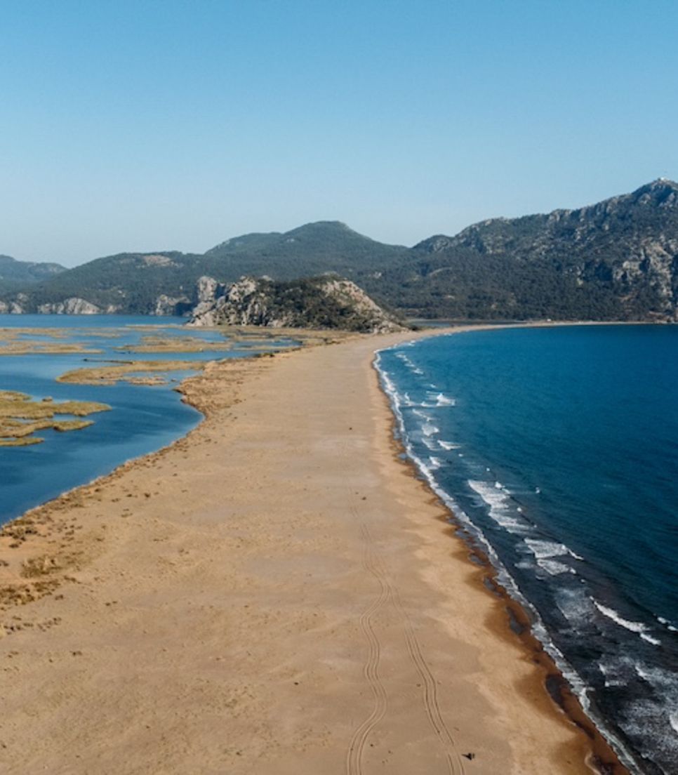 Visit this stunning beach where Loggerhead turtles nest