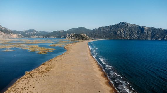 Visit this stunning beach where Loggerhead turtles nest