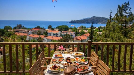 Soak up the stunning views and relax here for two nights