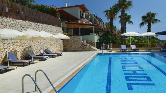 A family-run very comfortable hotel with a lovely pool