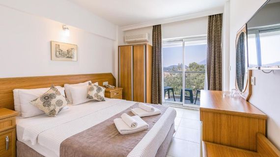 Modern hotel near the old town of Kas and by the sea
