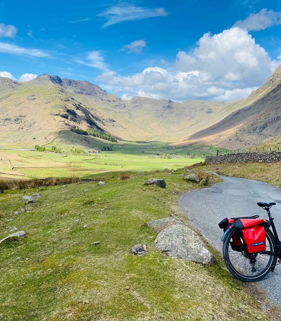Saddle up on a comfy e-bike and tackle this beautiful part of the country