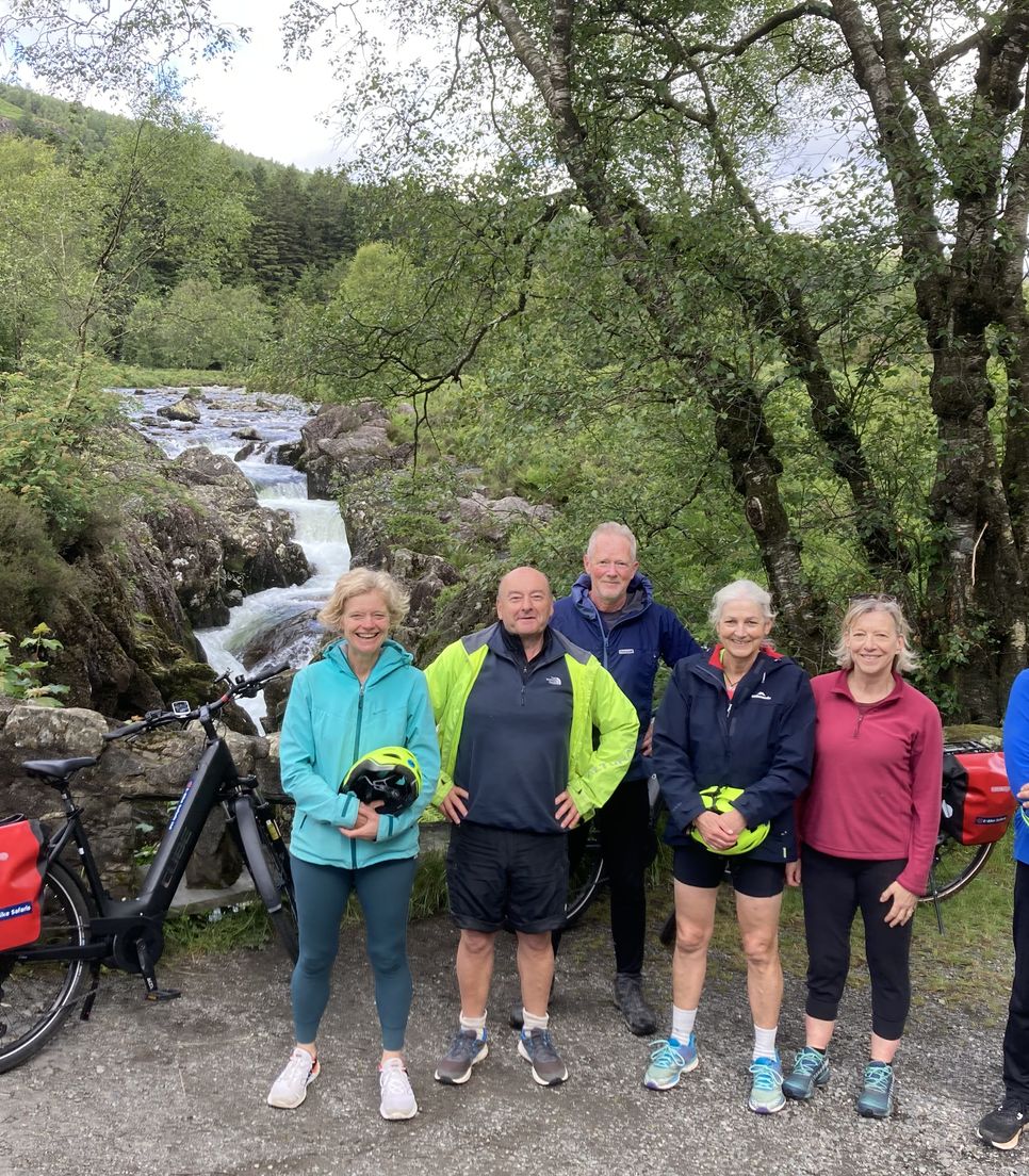 Bicycle tour a beautiful part of the world with friends or family