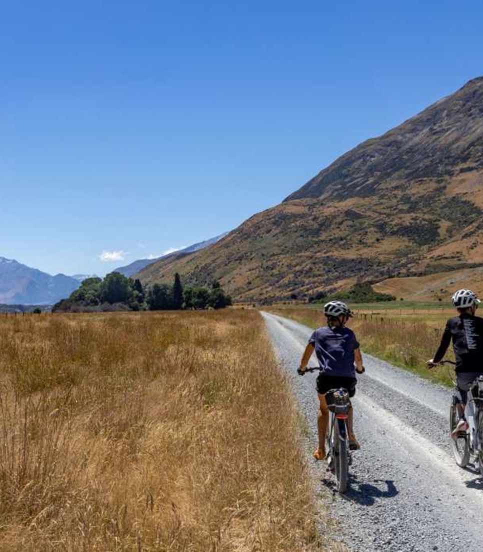 Ride with family or friends on tour