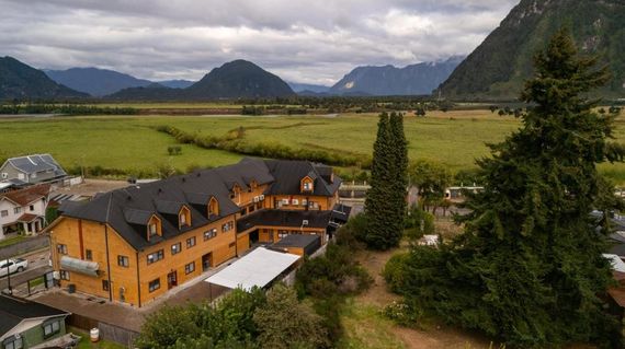 Put your feet up at this clean and comfortable hotel at the end of day 8
