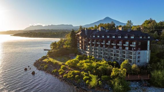 Unwind in luxurious comfort while taking in stunning views of the lake