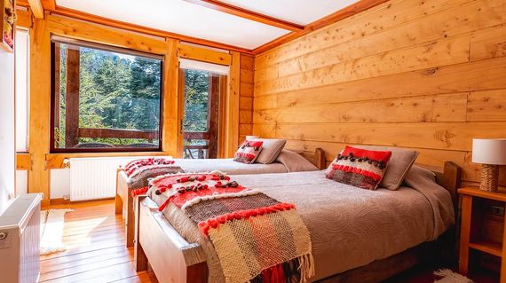 Stay in charming, cozy cabins surrounded by nature and peaceful scenery.