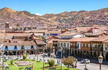 Town in the mountains