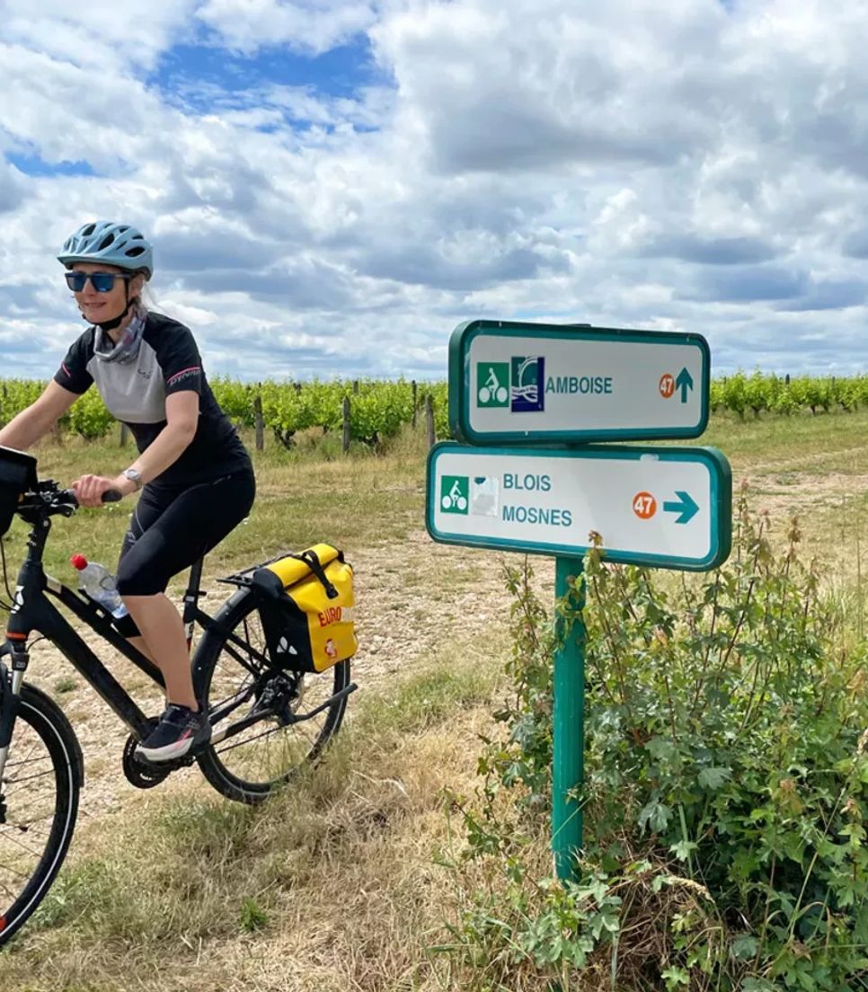 The routes are very well signposted