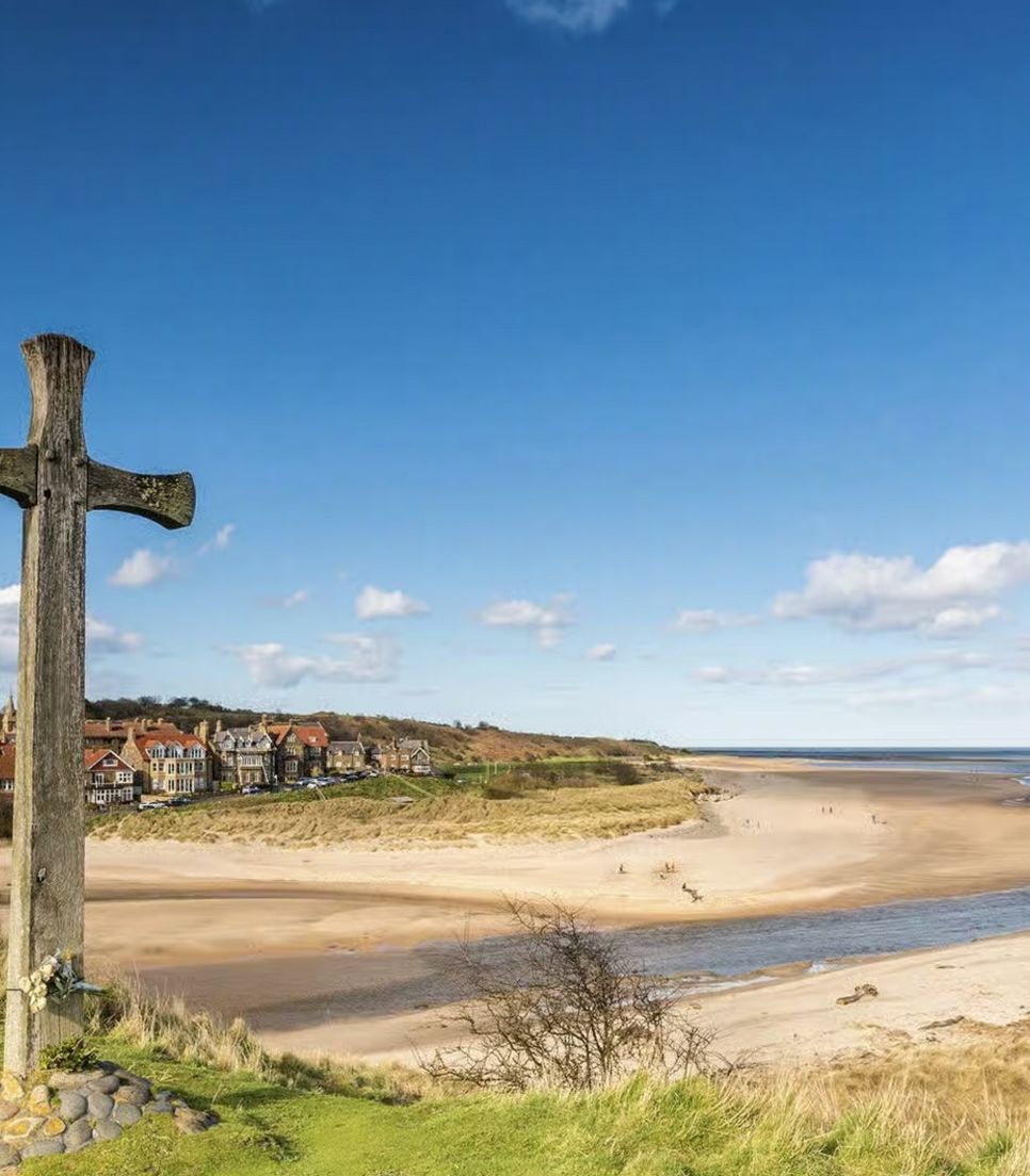 Adventure across the causeway (check tide times) to visit this historic site