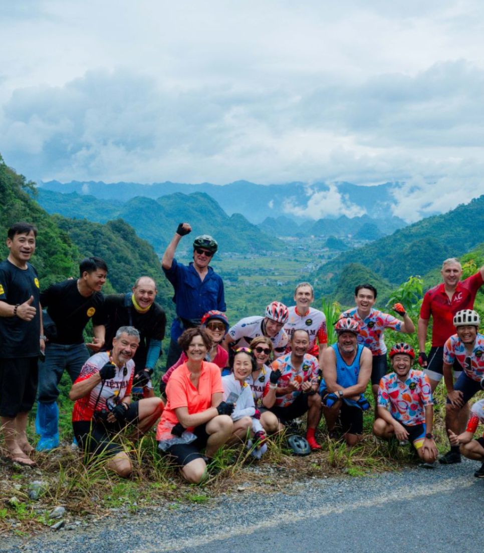 Meet like minded cyclists on tour