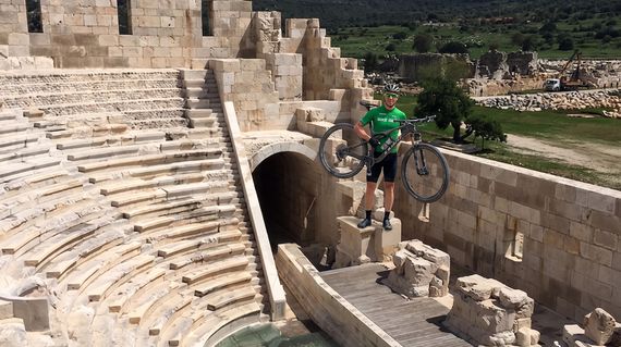 Another beautiful coastal ride, ending in Patara, home to one of Turkey’s longest sandy beaches - time for a dip!