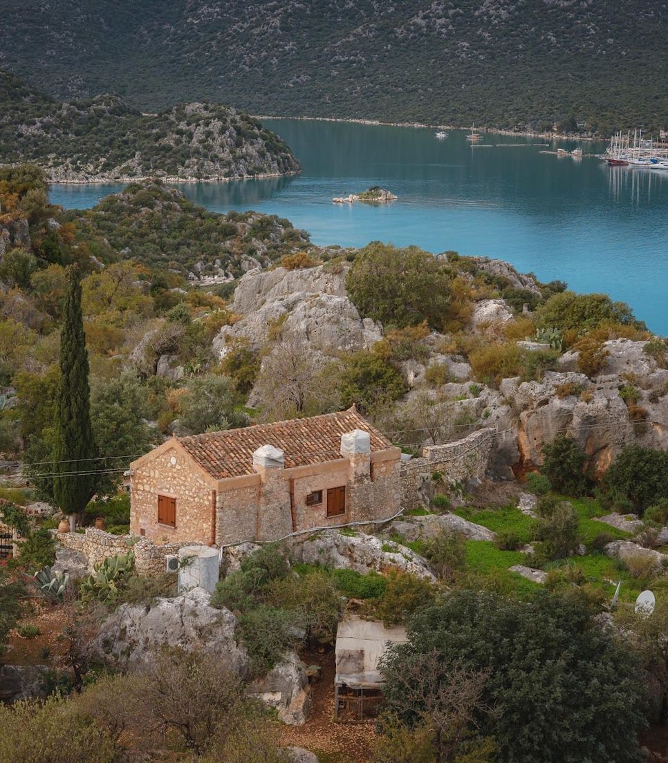 Head to Kekova to view the remains of an ancient submerged Lycian city