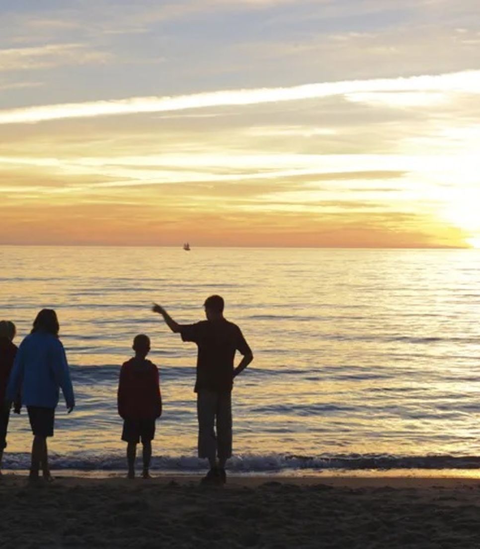 Swap the bike saddle for sandy toes and seaside fun