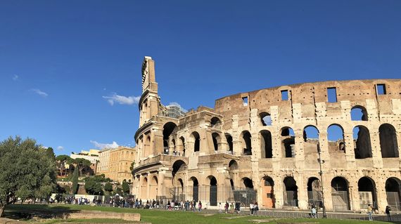Finish your cycling journey in Rome, where the magnificent Colosseum stands as a reminder of the city's extraordinary ancient history.