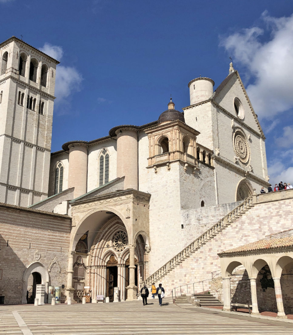 Admire the magnificent Basilica of Saint Francis, a UNESCO World Heritage Site renowned for its remarkable medieval architecture and beautiful frescoes.