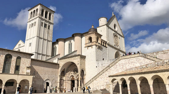 Admire the magnificent Basilica of Saint Francis, a UNESCO World Heritage Site renowned for its remarkable medieval architecture and beautiful frescoes.