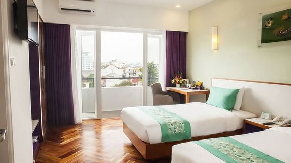A stylish 3 - 4 star hotel that's centrally located in Hue.