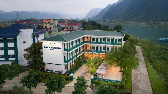 On the edge of the Phong Nha National Park, this hotel is surrounded by natural wonders and will ensure you rest in peaceful bliss