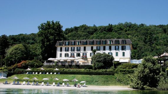 18th century style villa on the shores of Lake Maggiore