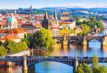 Panoramic Prague & Castle - City & Park Bike Tour