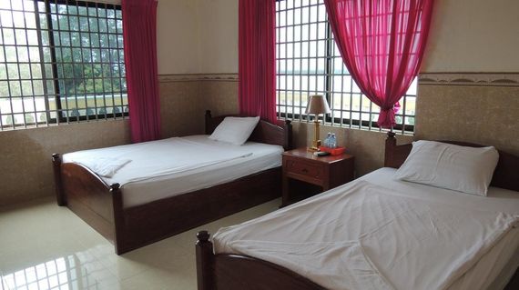 Comfortable hotel within walking distance to the Mekong River