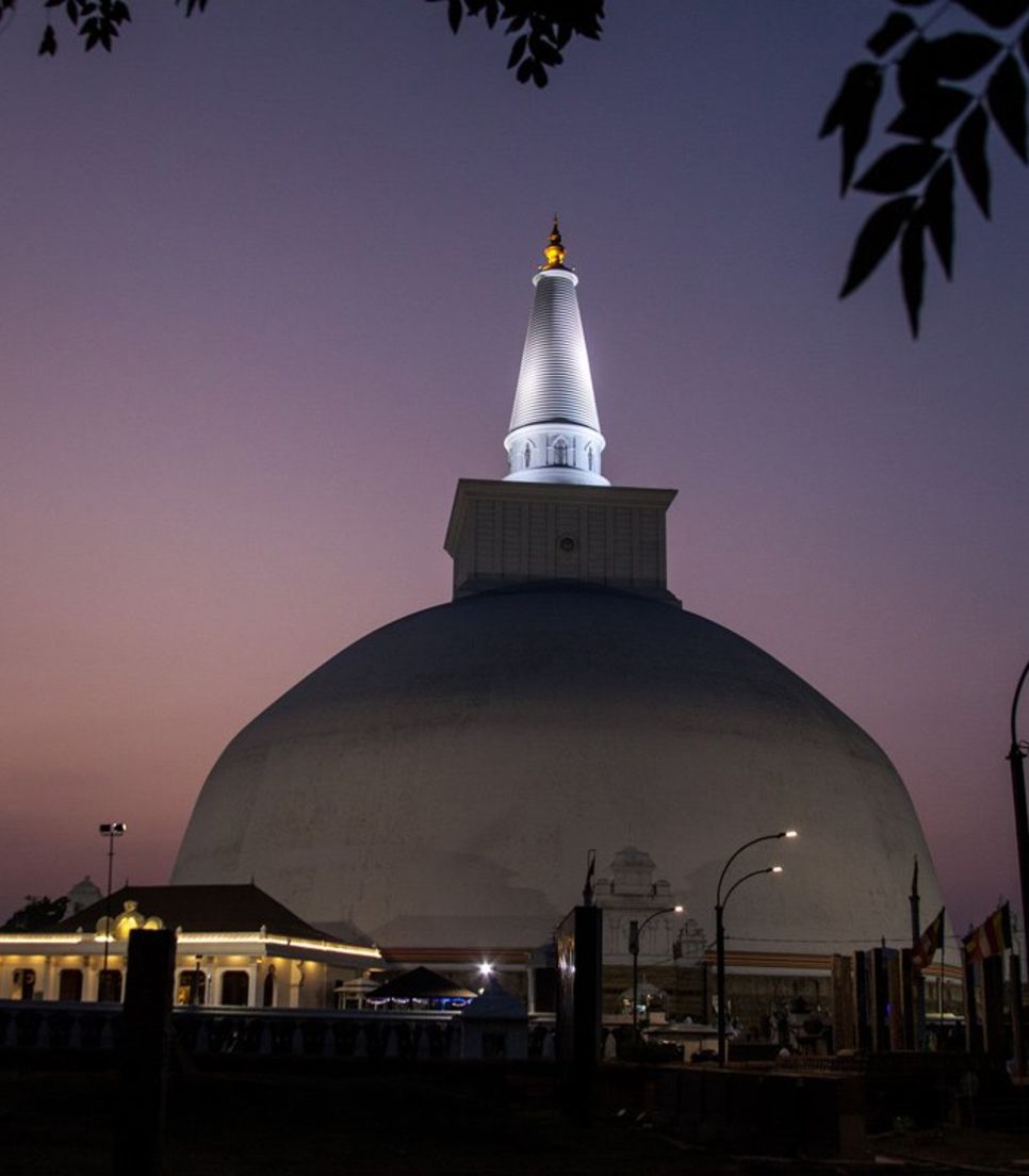 Feel dwarfed and in awe of the ancient monuments that you see, especially those in Anuradhapura, a UNESCO world heritage site