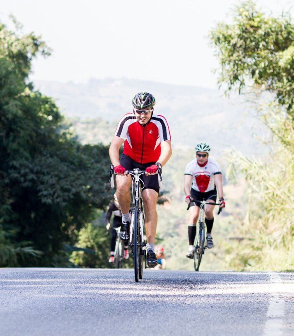 Enjoy support from your fellow comrades and the tour staff, who will help you achieve your riding goals 